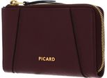 Picard Portafoglio Chic Way 1 Zip Wallet Bordeaux
