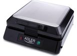 Adler Ad 3036 Waffle Iron 4 Waffle(S) Black Grey 1500 W