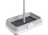 Zolux Dog / Cat Litter Box Open Litter Box Black, Grey