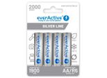 Rechargeable Batteries Everactive Ni-Mh R6 Aa 2000 Mah Silver Line