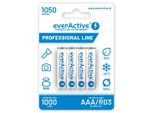 Rechargeable Batteries Everactive Ni-Mh R03 Aaa 1050 Mah Professional Line