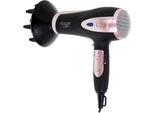 Adler | Asciugacapelli | Ad 2248B Ion | 2200 W | Numero Di Impostazioni Di Temperatura 3 | Funzione Di Ionizzazione | Bocchetta Di Diffusione | Nero/Rosa