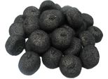 Palline Di Pancetta Nera Grandi E Zuccherate Palline Di Zucchero Spumoso 125G