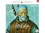 Puzzle The Witcher Iii: KróLewskie Polowanie - Sztuka Van Gogha (1000 ElementóW)