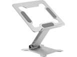 Gembird NBS-D1-03 Laptop-StäNder Silber 39,6 Cm (15.6") (NBS-D1-03)"