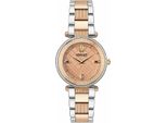 Versace VE8B00424 Reve Lady Argento Oro Rosa Bracciale In Acciaio Inox Da Donna Nuovo