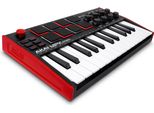 Akai Mpk Mini MK3 Control Keyboard Pad Controller Midi Usb Black, Red