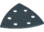 Makita Set Carta Abrasiva Deltoid, 94 Mm, 5 X 2 Pz. K120 / K240 / K400 / K600 / K1200 - 94 X 94 X 94 Mm - Nero - 5 X 2 Pezzi - Pietra / Vetro