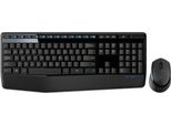 Logitech MK345, Dimensioni Complete (100%), Senza Fili, Rf Senza Fili, Qwerty, Nero, Mouse Incluso