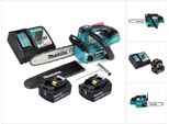 Makita Duc 254 Rg 18 V Motosega Brushless A Batteria 25 Cm + 2X Batterie 6,0 Ah + Caricatore Rapido Dc 18 Rc