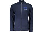 La Martina Camicia Da Uomo Con Cerniera Blu : Colore - Blu, Taglia - M Taglia: M Colore: Blu