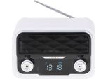 Adler | Ad 1185 | Radio Bluetooth | Ingresso Aux | Bianco