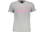 La Martina Grey Logo T-Shirt Manica Corta Girocollo : Taglia - L Taglia: L