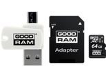 Goodram All In One M1A4-0640R12 Memory Card 64 Gb Microsdxc Class 10 UHS-I + The Card Reader