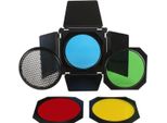 Set Di Alette Di Schermatura Studioking SK-BD18 Con Filtro Colorato A Nido D'ape