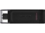 Kingston | Pamięć Flash Usb | Datatraveler 70 | 128 Gb | Usb 3.2 Gen 1 Type-C | Czarny