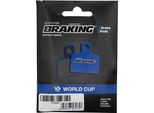 Pastiglie Freno Sinterizzate Braking Race World Cup F.I.R.S.T./Incas 2.0/Shimano Deore Trasparente Trasparente Taglia Unica