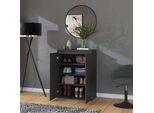 Vicco Credenza Claus, 74 X 99.6 Cm Con 2 Porte, Antracite
