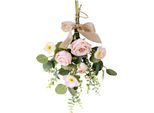 Bouquet Artificiale Da Parete, Bouquet Artificiale Di Rose Per Matrimoni