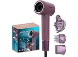 Asciugacapelli Cecotec Drynova 3In1 Berry, Compatto E Leggero. Motore Senza Spazzole Da 1600 W, 110000 Giri/Min
