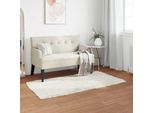 Vidaxl Tappeto In Pelle Di Pecora Artificiale Tafalla White 60 X 110 Cm Poliestere
