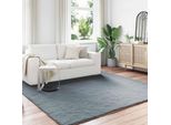 Vidaxl Tappeto Coniglio In Pelliccia Sintetica Olite Antracite 200 X 200 Cm Poliestere