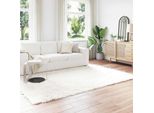 Vidaxl Tappeto In Pelle Di Pecora Artificiale Tafalla White 200 X 280 Cm Poliestere