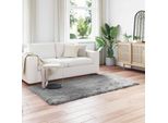 Vidaxl Tappeto In Pelle Di Pecora Artificiale Tafalla Grey 100 X 200 Cm Poliestere