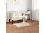 Vidaxl Tappeto In Pelle Di Pecora Artificiale Tafalla Beige 60 X 90 Cm Poliestere