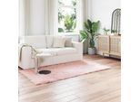 Vidaxl Tappeto In Pelle Di Pecora Artificiale Tafalla Pink 100 X 200 Cm Poliestere