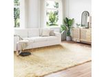 Vidaxl Tappeto In Pelle Di Pecora Artificiale Tafalla Crema 240 X 340 Cm Poliestere
