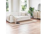 Vidaxl Tappeto Coniglio In Pelliccia Sintetica Olite Taupe 80 X 250 Cm Poliestere