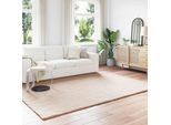 Vidaxl Tappeto Coniglio In Pelliccia Sintetica Olite Taupe 240 X 340 Cm Poliestere