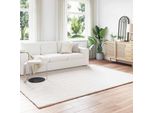 Vidaxl Tappeto Coniglio In Pelliccia Sintetica Olite Crema 240 X 340 Cm Poliestere