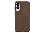 Custodia Per Samsung Galaxy S25 Edge - Vera Pelle - Custodia Rigida/Copertura Posteriore Accezz - Marrone