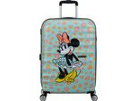 American Tourister Carrello Wavebreaker Disney Spinner 67 / 24 Tsa Disney Fl Minnie Pastel Dots Turchese