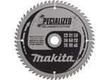 Lama Circolare Makita, Specialized 190 Mm X 20 Mm - 60 Denti - Laminato