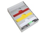 Inserto Per Cassetti Paperflow 6 Scomparti Grigio