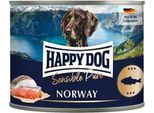 Happydog 200Gx6 Sensible Pure Norway Seefisch