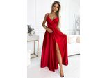 Numoco Abito Da Sera Donna Juliet Rosso Xl