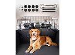 Barriera Per Cani Regolabile Per Auto - Barriera Per Animali Domestici A Parete - 1525 Mm - Ideale Per Trasportare Il Cane In Auto In Tutta Sicurezza