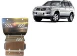 Protezione Antincastro In Alluminio Per Toyota Land Cruiser J120