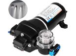 Pompa Dell'acqua A Membrana Ad Alta Pressione 12 V, Pompa Dell'acqua Ad Alta Pressione 17 L / Min, Pompa A Membrana Autoadescante 2M, Membrana A 3 Camere, Pompa A Membrana Con Protezione Termica, Per Spedizioni Automobilistiche, Camper