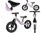 Bicicletta Di Equilibrio Per Bambini Coil, Balance Bike, Bicicletta Per Imparare A Camminare, Balance Bike, Telaio In Nylon, Ruote Pneumatiche Da 12 Pollici, Sedile In , A Partire Da 2 Anni, Viola