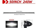 Striscia Luminosa, Fascio Combinato, Compatibilità Versatile, 6 D 50 Pollici 240W