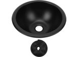 9 X 4 Pollici 304 Lavello In Acciaio Inox Rotondo Da Pulire Per Pulire, 40 Mm Di Drenaggio Porto Lavello Per Camper - Camper - Barca - Caravan