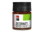 Marabou 1401 05 047 Decormatt Acrilico, Marrone Chiaro 50 Ml