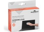 Durable Set Per La Pulizia Di Schermi Screenclean® Duo, 10 Pezzi, Bianco, 572102