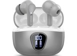 Cuffie Bluetooth 5.4 In Ear, 4 Auricolari Enc Con Microfono Per La Cancellazione Del Rumore, Bassi Profondi Hifi Stereo, 40 Ore Di Riproduzione, Display A Led, Impermeabile IP7, Controllo Tattile