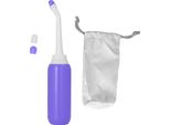 Bidet Spray Portatile Pratico Post-Partum Con Ugello Espandibile Per La Mamma Viola